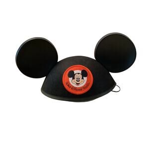 NWOT Walt Disney World Mickey Mouse Club House Classic Black Patch Ears Hat